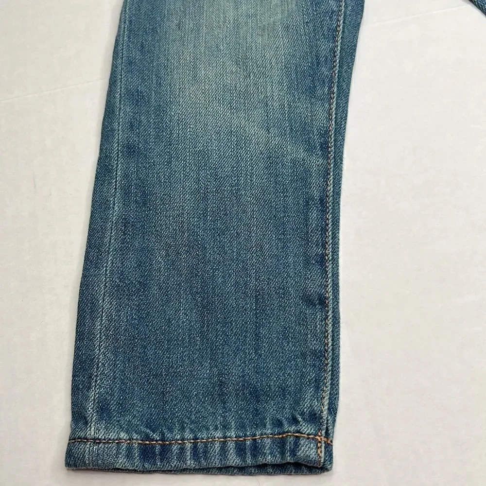 Baby Gap pull-on blue jeans drawstring waist size 3 years NWT